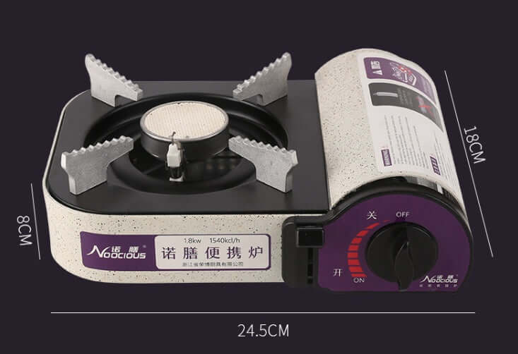 outdoor calf- gas stove.