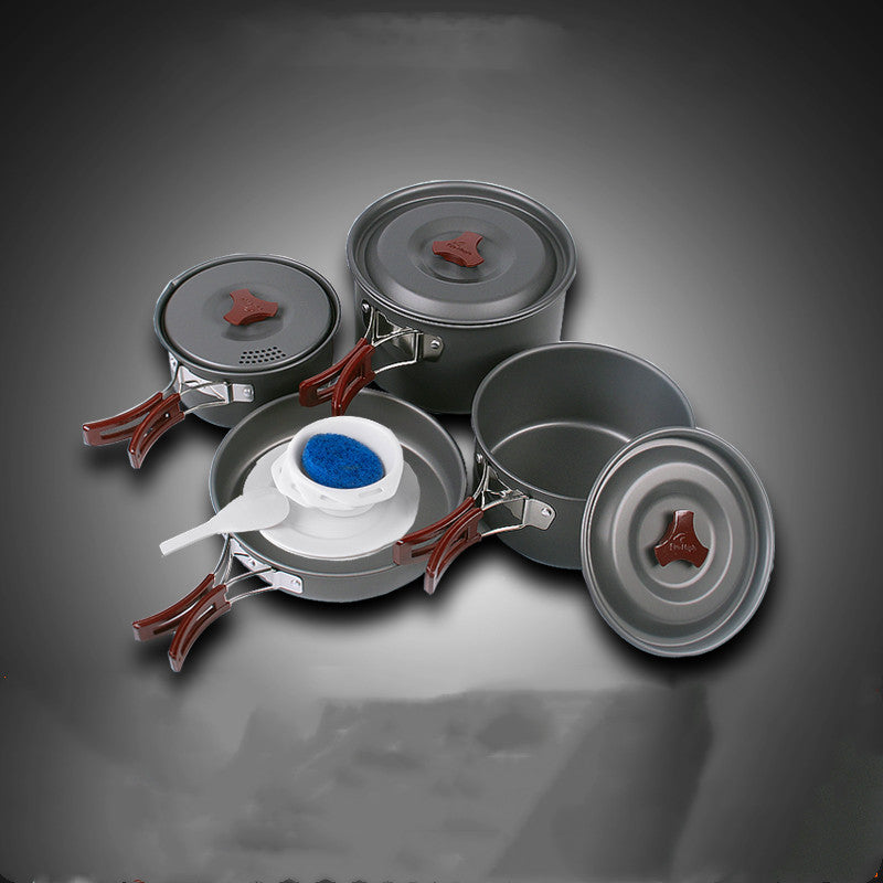 Camping Cookware Set outdoor cooking pots