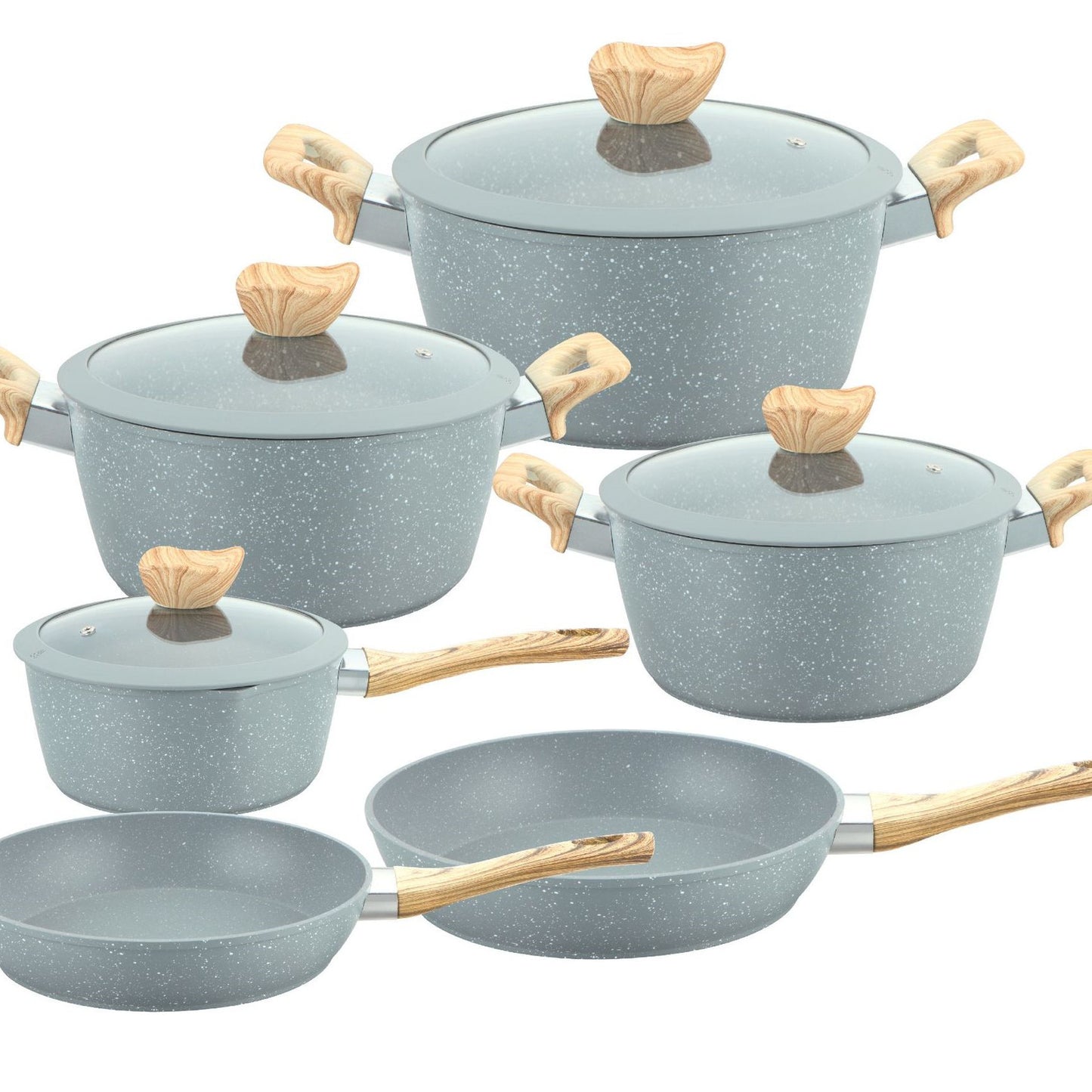 Marble Coating Cookware