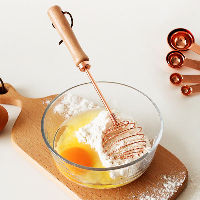 Kitchen Hand Crank Stainless Steel Mixer