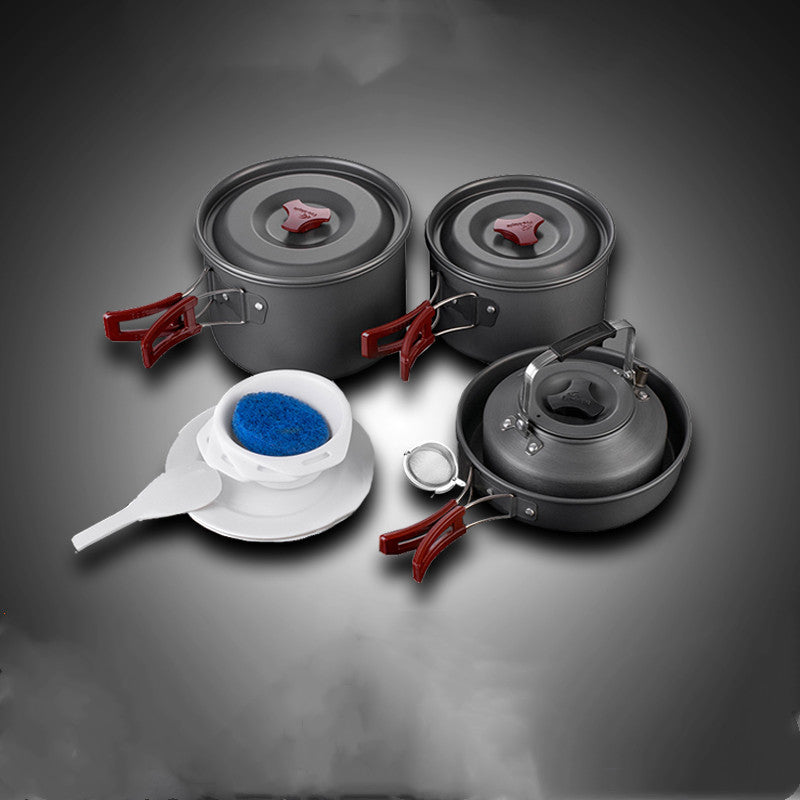 Camping Cookware Set outdoor cooking pots