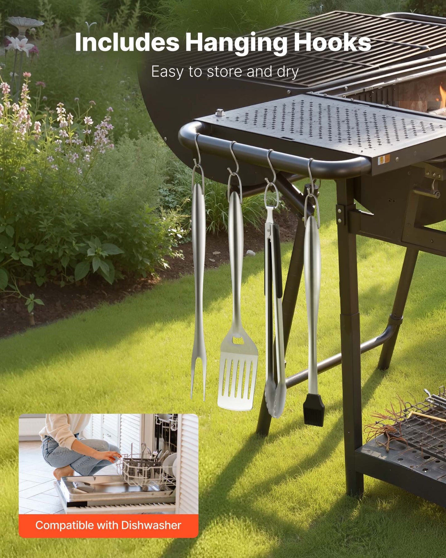 4PCS Grilling Tool Set BBQ
