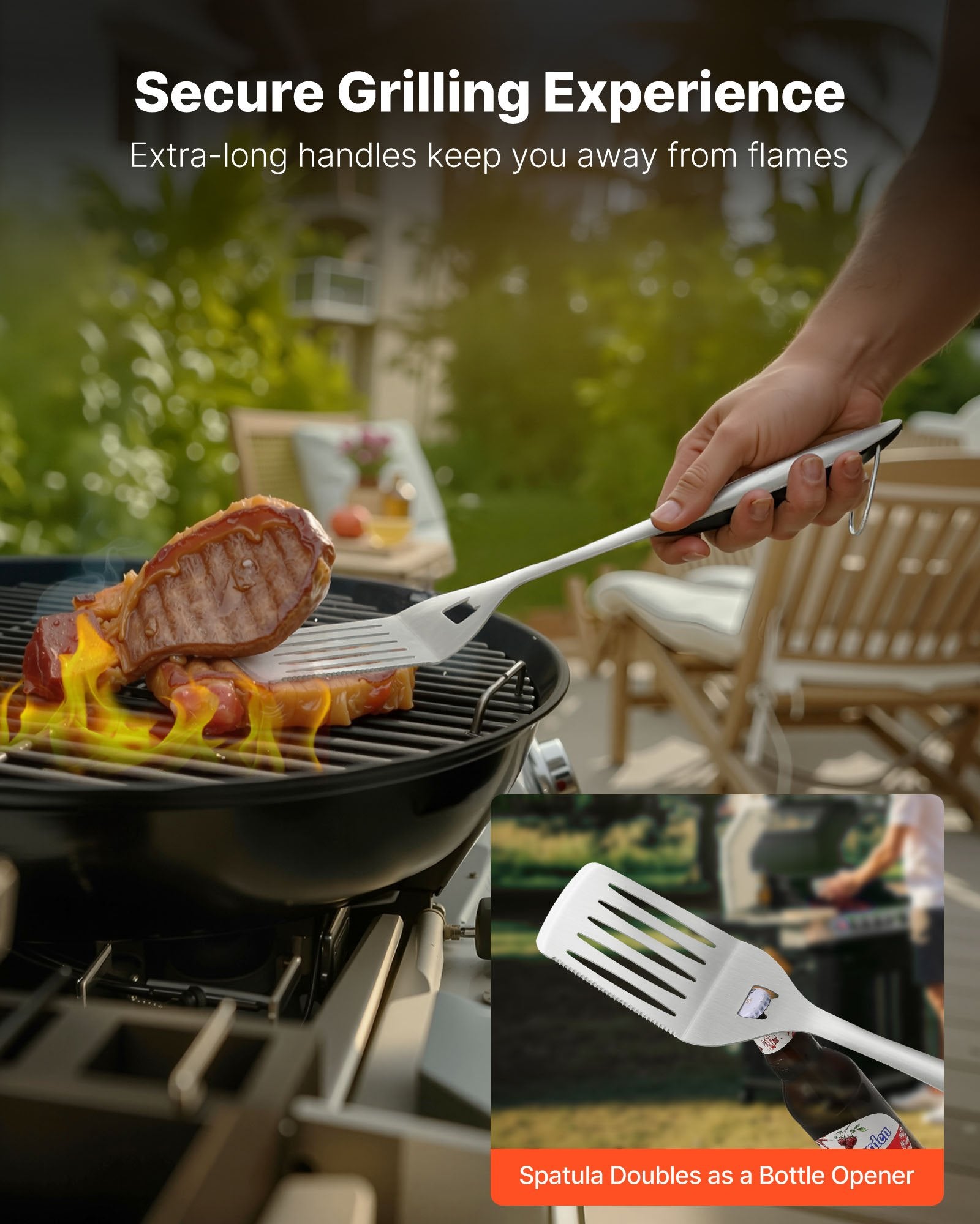 4PCS Grilling Tool Set BBQ