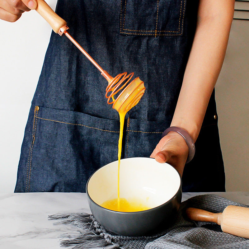 Kitchen Hand Crank Stainless Steel Mixer