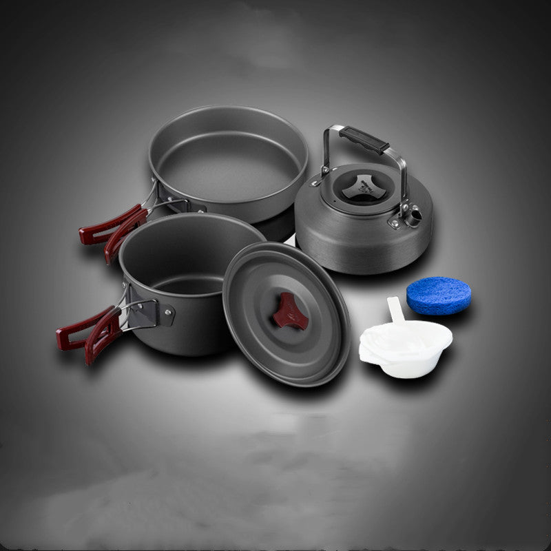 Camping Cookware Set outdoor cooking pots