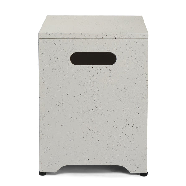 Marble Color Gas Storage Courtyard Table front view