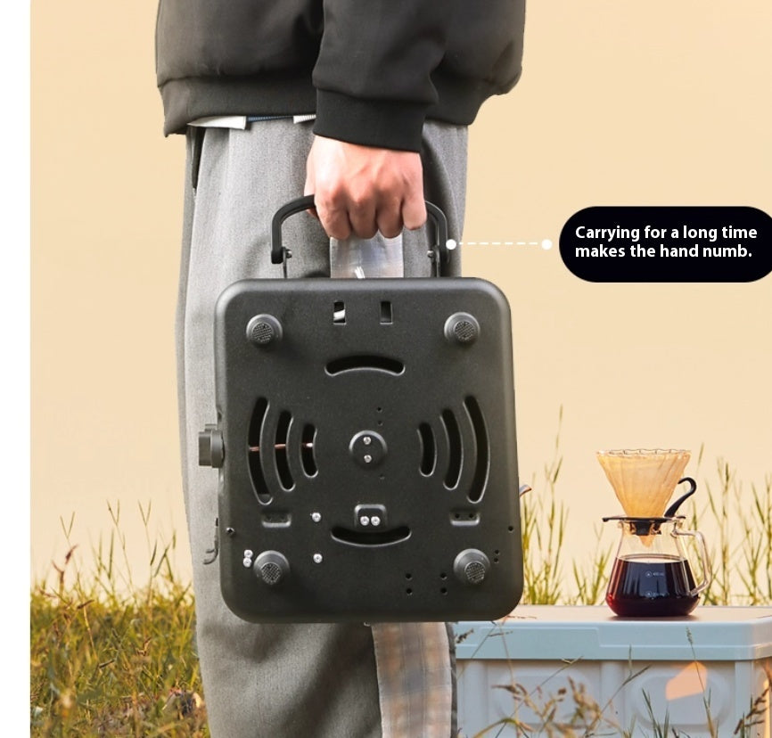 portable double burner gas stove