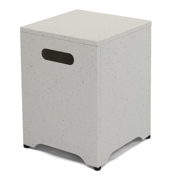 Marble Color Gas Storage Courtyard Table front view